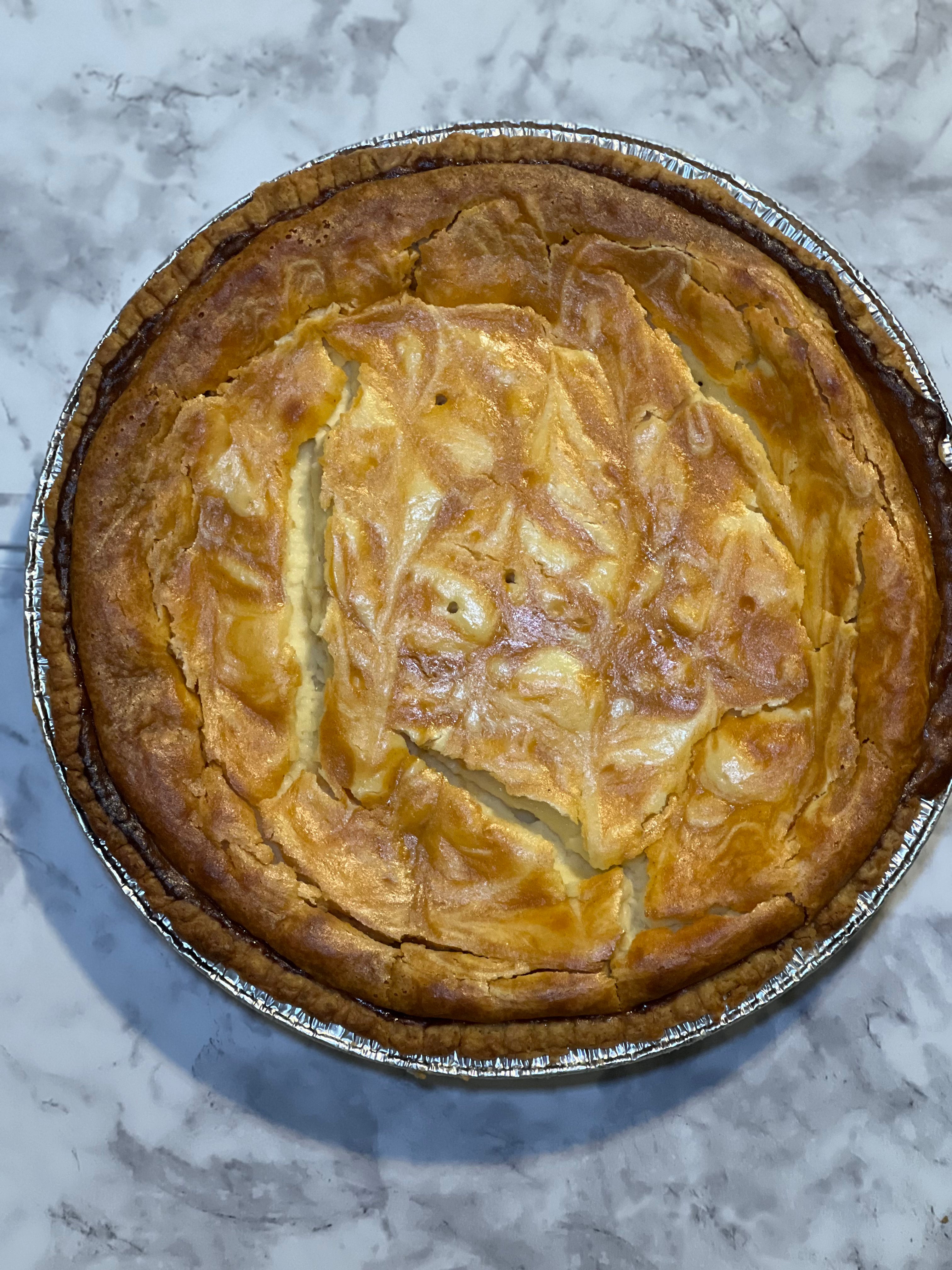 Sweet Potato Cheese Cake Pie